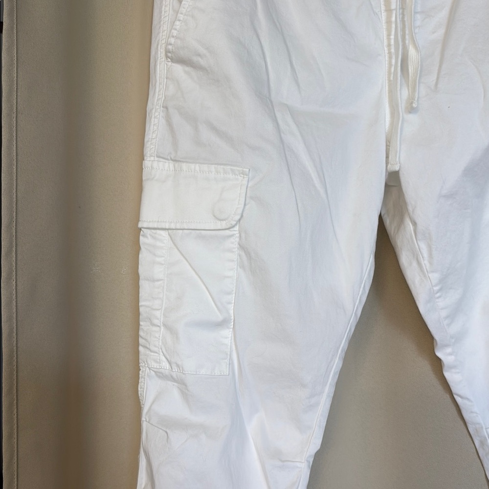Sanctuary White Jogger Track Pants - Picture 2 of 4